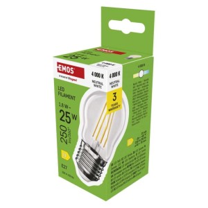 EMOS LED FLM Mini GL 1,8w 250lm e27 NW  | ZF6D03