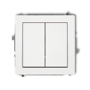 Karlik DWP-2 Łącznik świecznikowy biały Deco