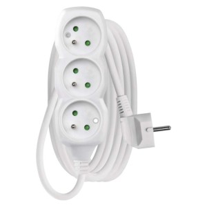Emos Przedłużacz z uziemieniem 3G 3x1.5mm  P0313R
