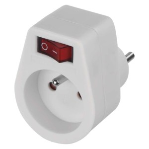 Emos Gniazdko 230V z wyłącznikiem NFS-034 | P0027