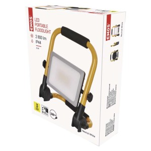 Emos Naświetlacz LED  przenośny 31W 2800lm 4000K | ZS3332