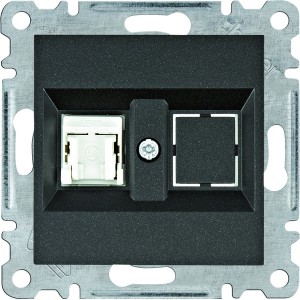 Hager Gniazdo komput. pojed. RJ45 kat. 5e UTP, | WL2113