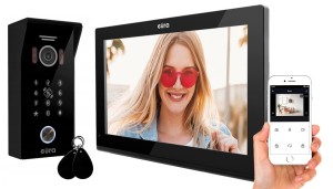 Eura Wideodomofon dotyk, LCD 10" WiFi RFID szyfrat | C51A198