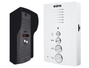 EURA Domofon ADP-11A3 INVITO biały bez słuchawki | A31A211