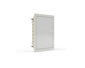 Plast. obudowa instal.z drzwiami metalowymi, podtynk., IP40, 2 rzędy, 24 moduły PMF 24 | 107102
