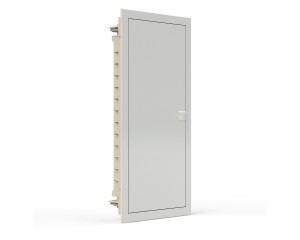 Plast. obudowa instal.z drzwiami metalowymi,  podtynk., IP40, 4 rzędy, 48 modułów PMF 48 | 107104