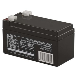 Emos Akumulator AGM 12V 1,3Ah Fast 4,7mm   B9652