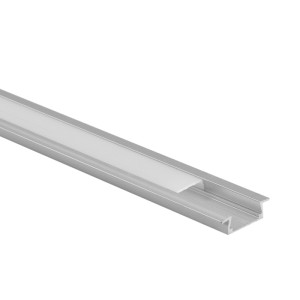 EcoLight Profil P02 podtynkowy anod. + kl. mleczny 2m  | EC20606