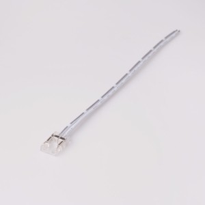 EcoLight Złączka LED MONO COB 8mm jednostronna z przewodem | EC79184