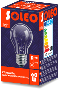 HELIOS Zarówka wysokotemp.230V 40W E27 AI A55CL | WST-2621