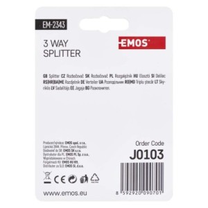 Emos Rozgałęźnik EM2343  J0103