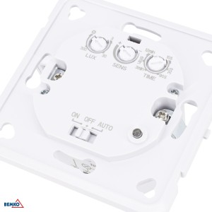 Bemko Czujnik mikrofalowy 1200W 180* do puszki p/t | B52-SES65WH