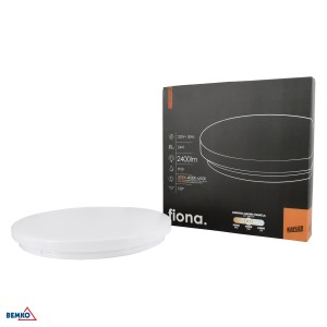 BEMKO PLAFONIERA LED FIONA 24W 3000/4000/6500K 2400LM IP20 BIAŁA | C37-PLF-320-240-CCT