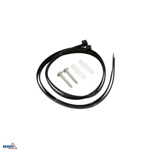 Bemko NAŚWIETLACZ SOLARNY LED RUBIC 2,5W 300LM 3000/4000/6000K IP65 CZARNA CZ. PIR | C83-SOR-002BL-CCT-PIR