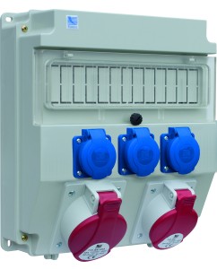 R-BOX LUX-320, 1x16A/5P ,1x32A/5p, 3x230V puste ok | B.18.320-9