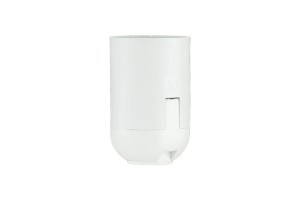 PAWBOL Oprawka termoplast.E27 b/koł biała  D.3005B