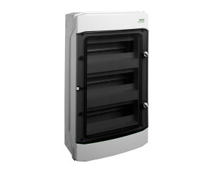Plast. obudowa instal., natynk., IP65, 4 rzędy, 4x12 modułów PHS 48T | 110814