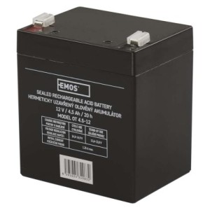 Emos Akumulator AGM 12V 4,5Ah Fast 4,7mm   B9653