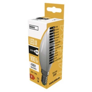 EMOS LED CANDLE 8,3W(66W) 900lm E14 NW | ZL4117
