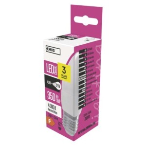 Emos LED CLS CANDLE 4W E27 NW  ZQ3111