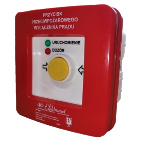 Przycisk przeciwpożarowego wyłącznika prądu PPWPp-1s A/42024-04-21 20:20:07 | 904550