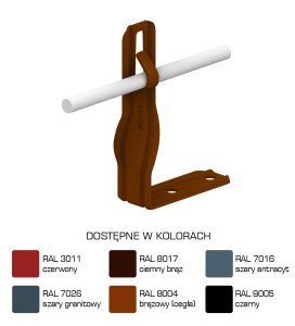 AN-KOM Uchwyt kąt. skręc. H=10cm Z-zag. AN-09N/LA/ | C462584