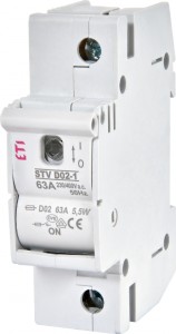 ETI Rozłącznik izolacyjny STV D02 1x63A 1P | 002271001