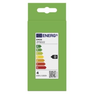 EMOS  LED FLM A60 3,4W(40W) 470lm E27 WW | ZF5D22