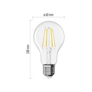 LED FLM A60 5,9W(60W) 806lm E27 WW | ZF5D42