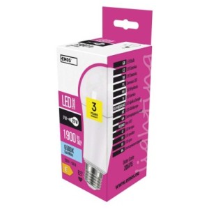 EMOS  LED CLS A67 17W(120W) 1900lm E27 CW ZQ5175