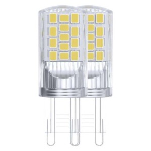 Emos Żaróka LED  CLS JC 4W(40W) 470lm G9 WW 2PC | ZQ9544.2