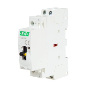 F&F Stycznik 25A 2Z 230V ze sterowaniem ręcznym | ST25-20-M