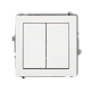 Karlik DWP-2 Łącznik świecznikowy biały Deco