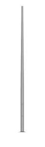 Rosa Słup alum. SAL-4/B60 anodowany inox | 42102/C45