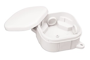PAWBOL PH 92x92 klik pusta IP54 biała  A.0018B