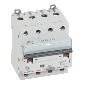 WYŁĄCZNIK RÓŻNICOWONADPRĄDOWY P 314 4P C 20A 30MA TYP A SERII DX3 | 411235