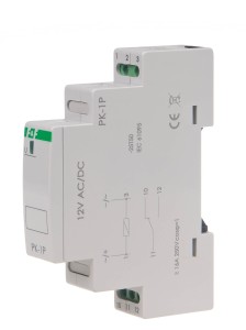 F&F Przekażnik elektromagn. PK-1P-12V AC/DC