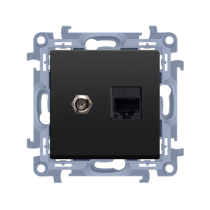 Simon 54 CASFRJ455.01/49 Gn."F"+RJ45k.5e.mod