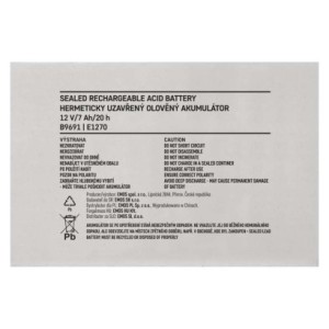 Emos Akumulator AGM 12V 7AH FAST.4,7mm *MPP  B9691