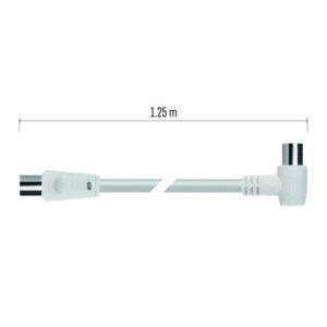 PRZEWÓD ABONENCKI 90° 1,25M | S30110