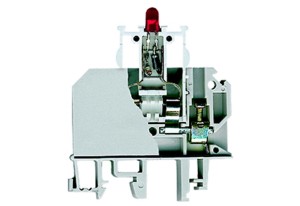 SIMET Złączka sz.z bezp.i diodą AC 230V ZUB 1-2.5D | 13202982
