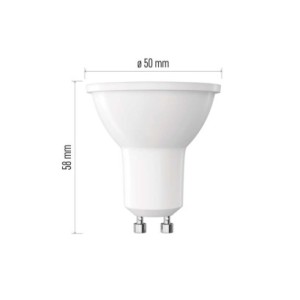 EMOS LED CLS MR16 7W (60W) 806LM GU10 NW | ZQ8E43