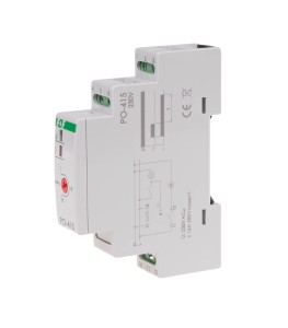 F&F Przekażnik czasowy z opóżn.odpad.PO-415 230V