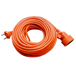 Przedłużacz jednogniazd. 2p 10A 2500W OMY 2x1 25m. | W-98940