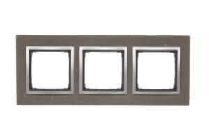 Ramka 3x DRN3/96  beton MOKRA ROBOTA