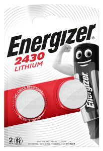 BATERIA ENERGIZER SPECJALISTYCZNA CR2430 2SZT E300 | 7638900379914